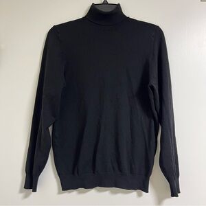 ZARA Men's Turtleneck Sweater Black S